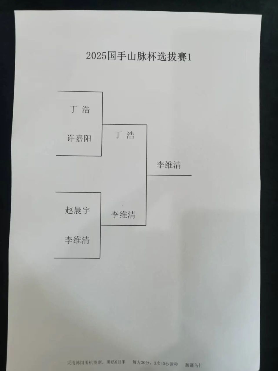 底失去悬念, 陈贤九段